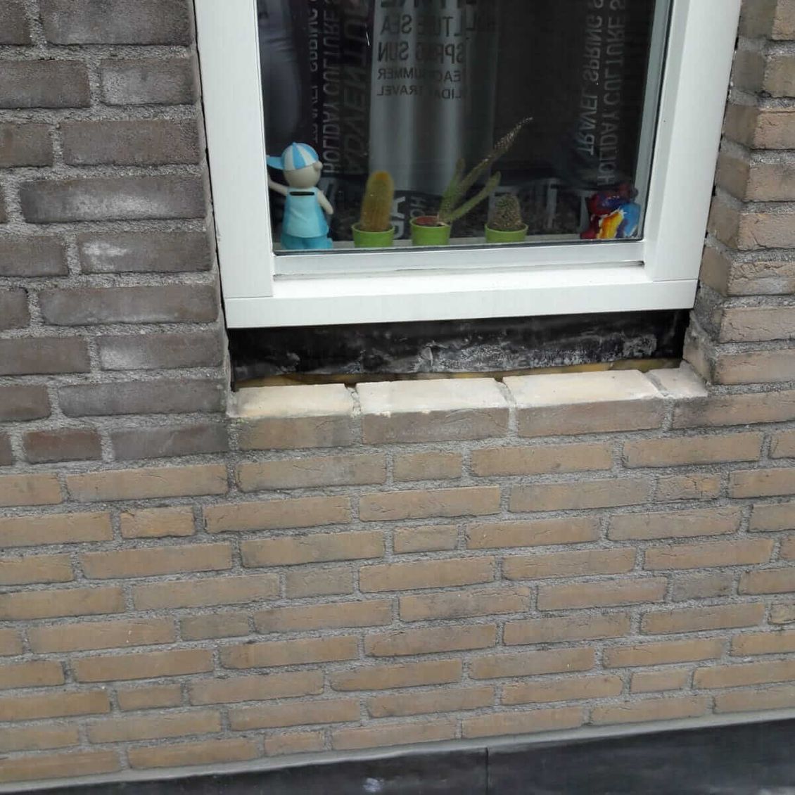 Reparatie dorpel