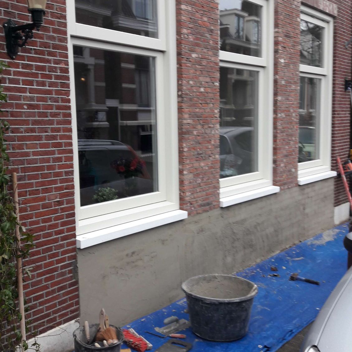 Sijvoegwerk winkelpand