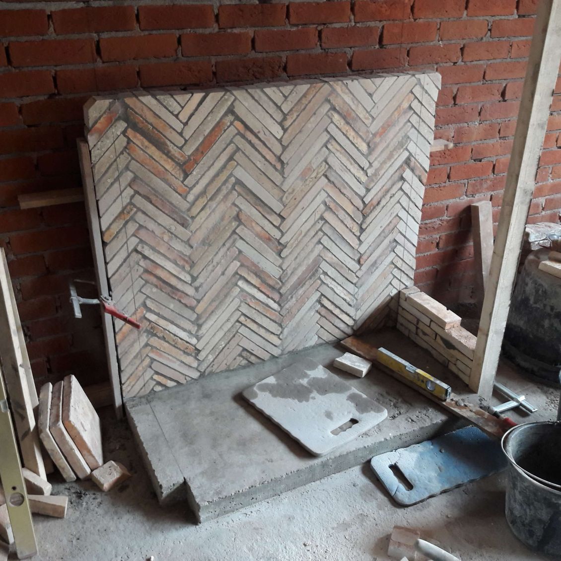 Achterwand restauratie